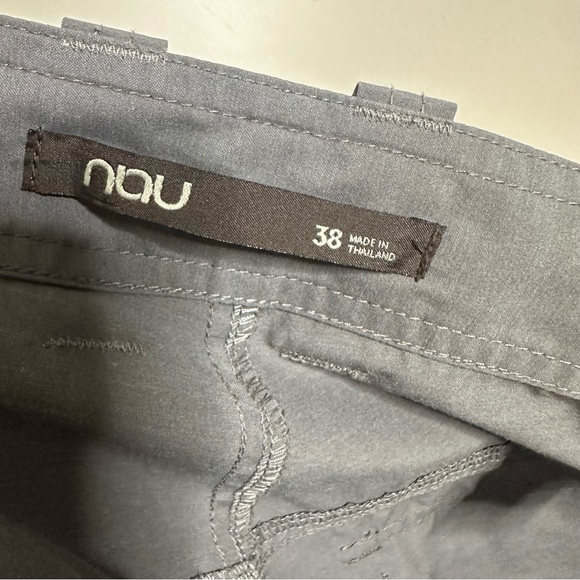 Nao men’s grey hiking long shorts - Picture 3 of 4